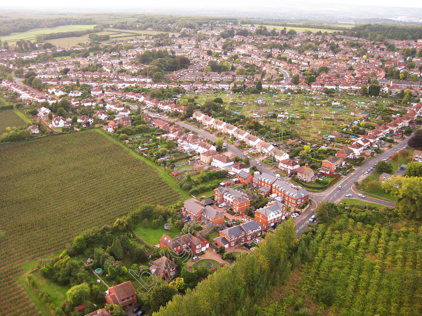 Barming allotments (S) 
 Keywords: barming, aerial photo, allotments