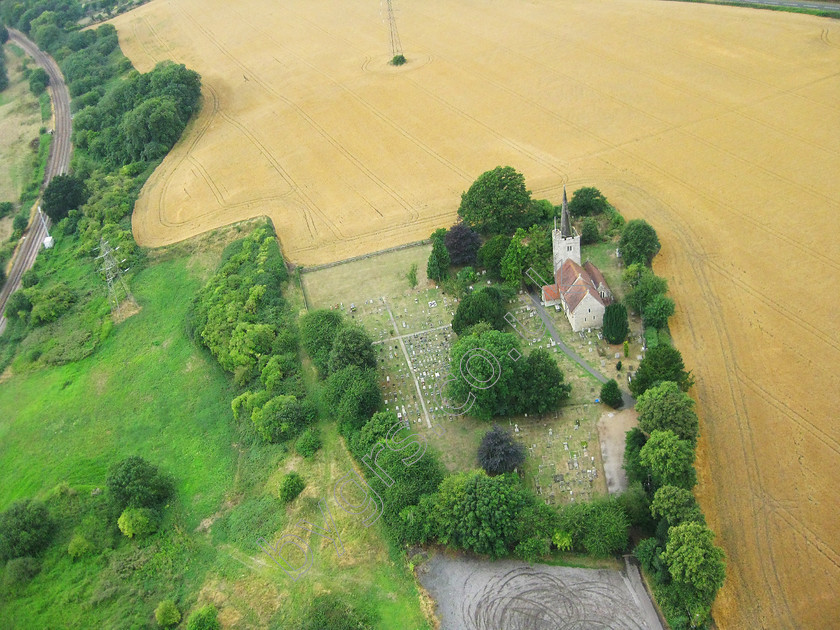 St Andrews Barming 
 Keywords: Aerial Pictures barming maidstone hospital hermitage lane