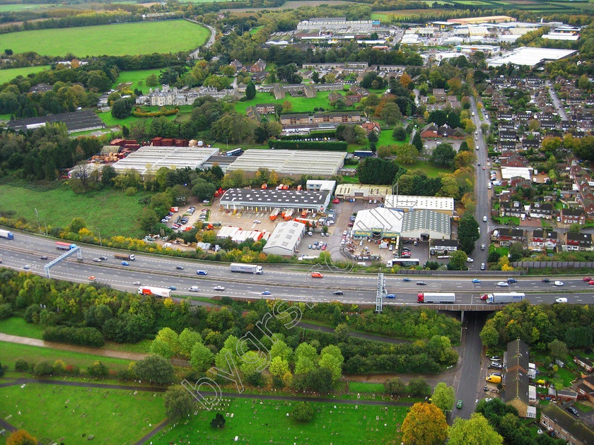 Aylesford Area (1) 
 Keywords: Aerial Photo Old Aylesford Bridge M20