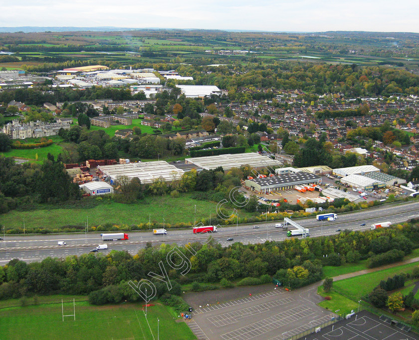 Aylesford Area (3) 
 Keywords: Aerial Photo Old Aylesford Bridge M20