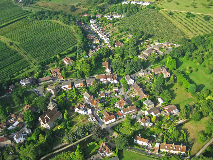 Loose Village (2) 
 Keywords: Aerial photos loose village maidstone