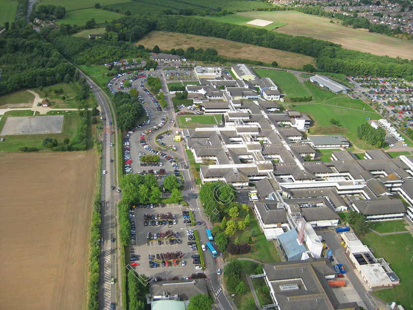 Maidstone Hospital 
 Keywords: Aerial Pictures barming maidstone hospital hermitage lane