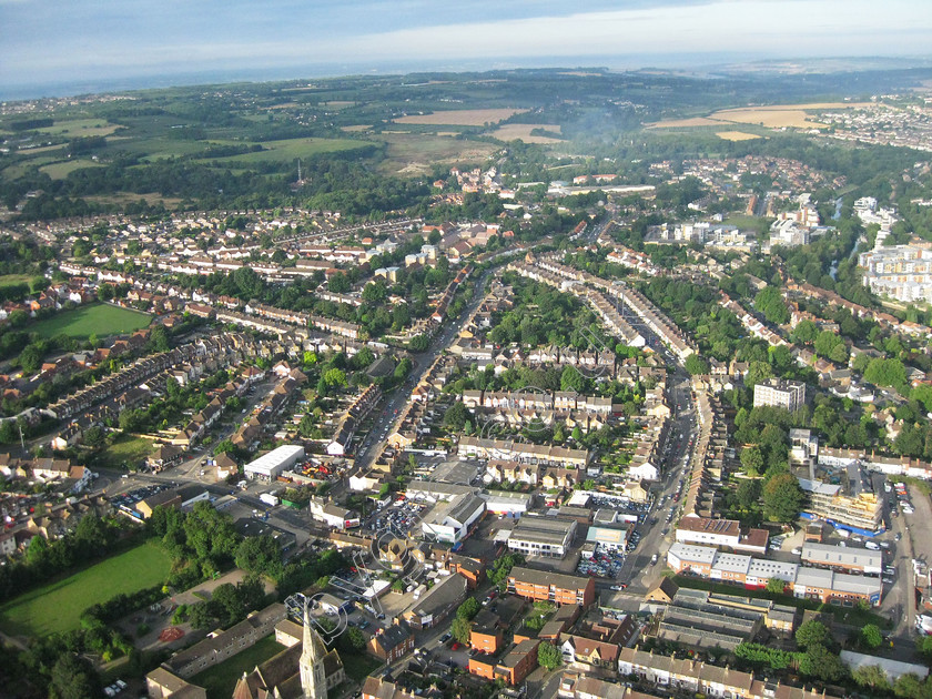 Maidstone Town (5) 
 Keywords: aerial photos maidstone town centre